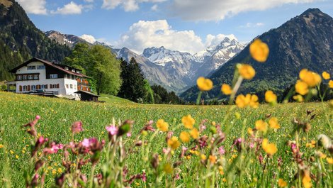 Ein Gasthof in den Alpen Österreichs. Foto: Drepicter / stock.adobe.com